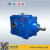 b series helical bevel right angle vertical flange gearbox